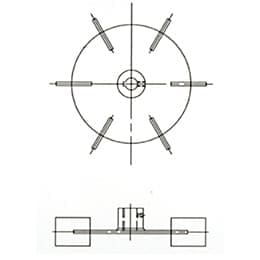 フラットブレードタービン