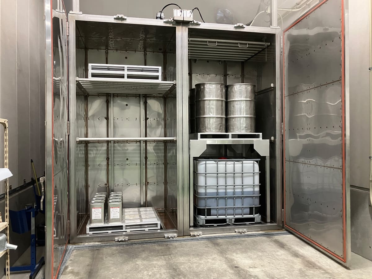 スチーム式加温庫